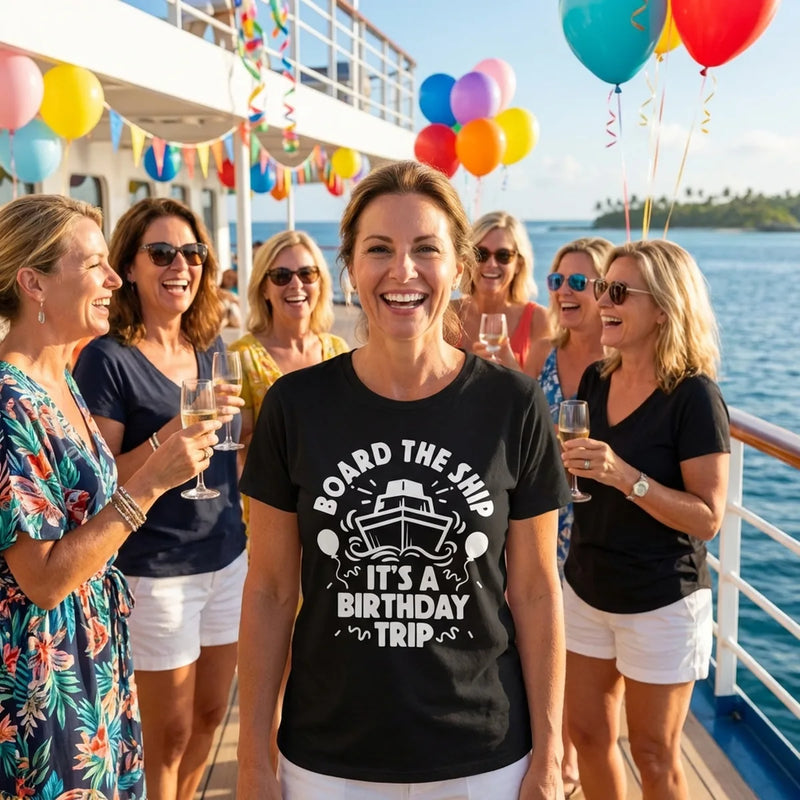 Birthday Cruise Shirts