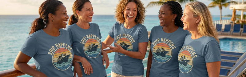Ship Happens Cruise Shirts