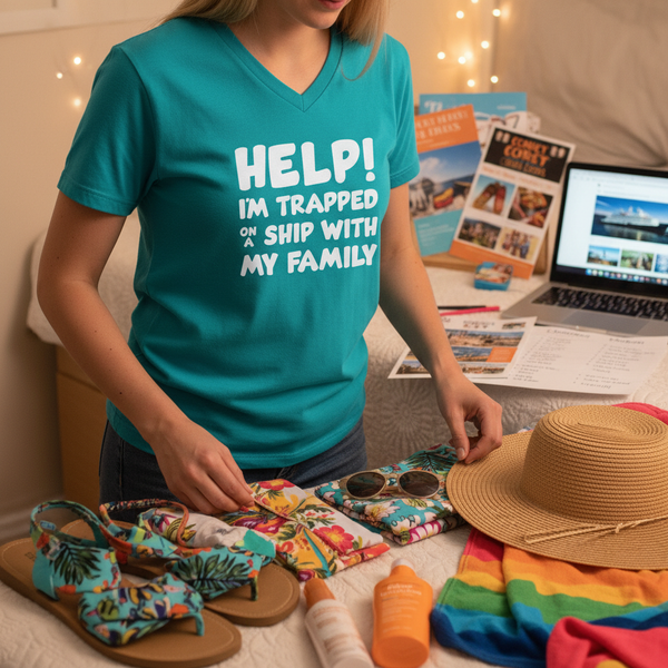 Coordinated Matching Group Cruise Shirts 2026