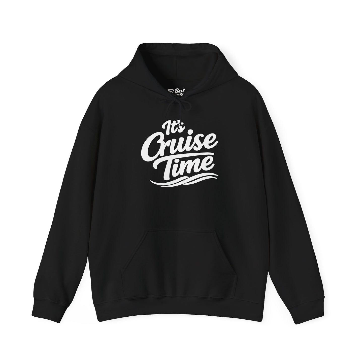 It’s Cruise Time Bold Nautical Wave Typography Cruise Shirt Hoodie - Best Cruise Shirts