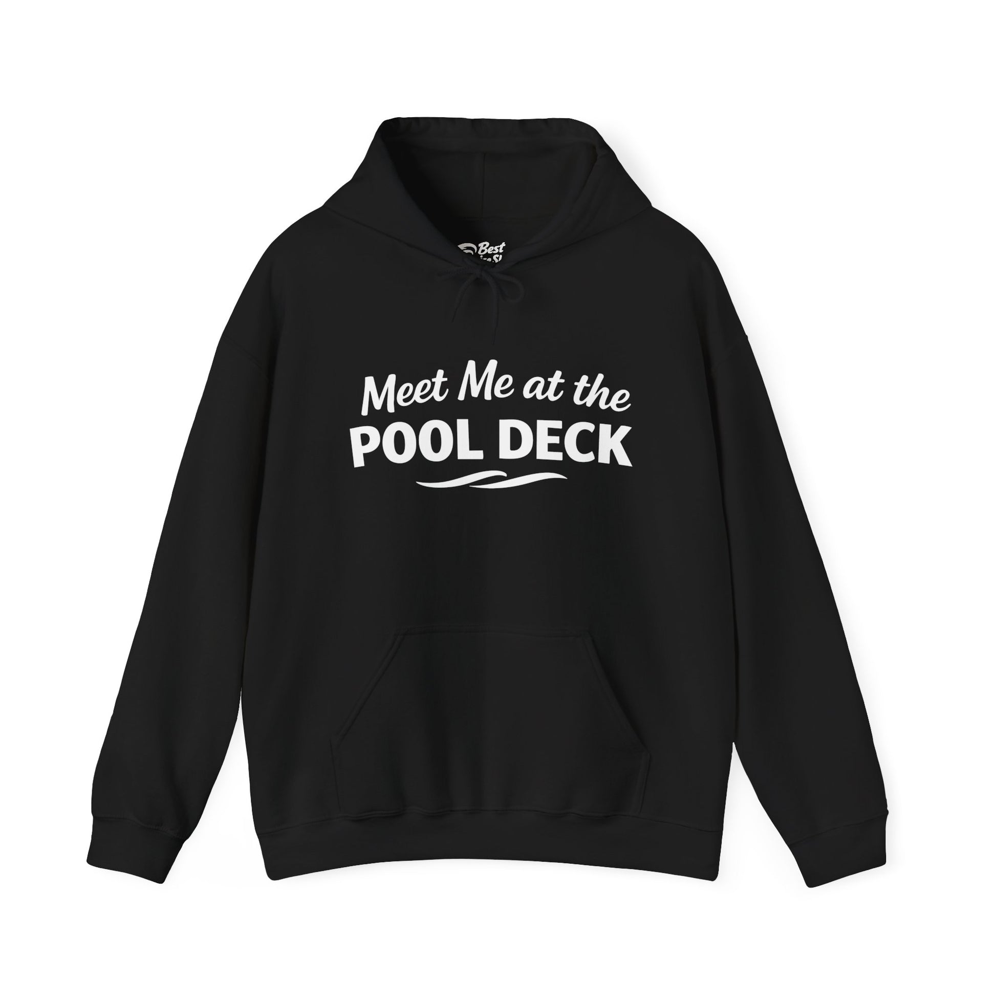 Meet Me At The Pool Deck Bold Fun Poolside Water Wave Shirt Hoodie - Best Cruise Shirts