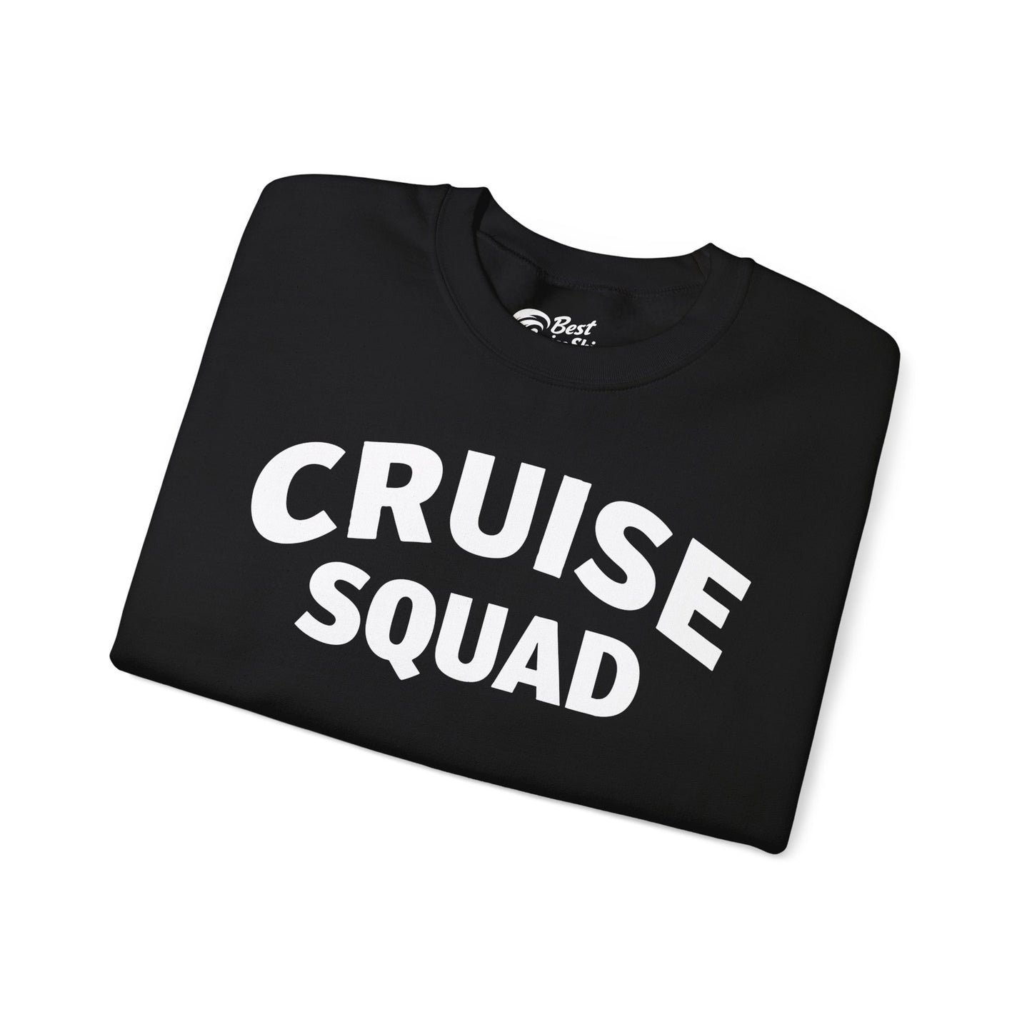 Cruise Squad Shirt - Bold Matching Group Cruise Vacation Tee Sweatshirt - View 3 - Best Cruise Shirts