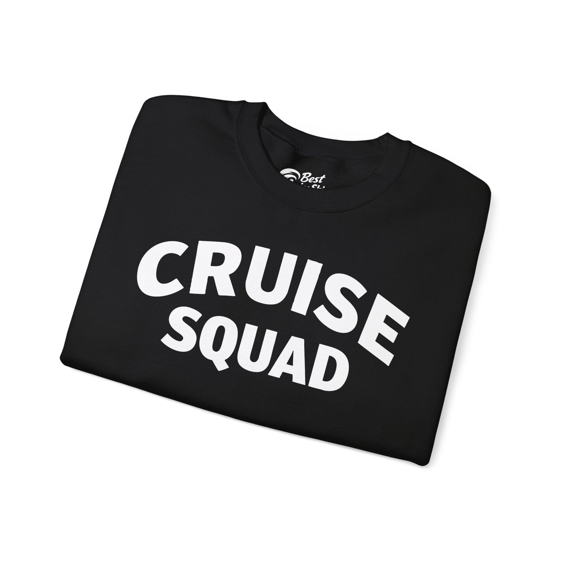 Cruise Squad Shirt - Bold Matching Group Cruise Vacation Tee Sweatshirt - View 3 - Best Cruise Shirts