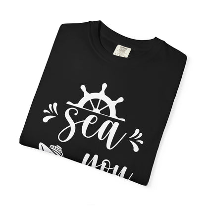 Sea You Later Nautical Cruise Shirt - Cruise Ship Anchor Pun Apparel Comfort - View 3 - Best Cruise Shirts