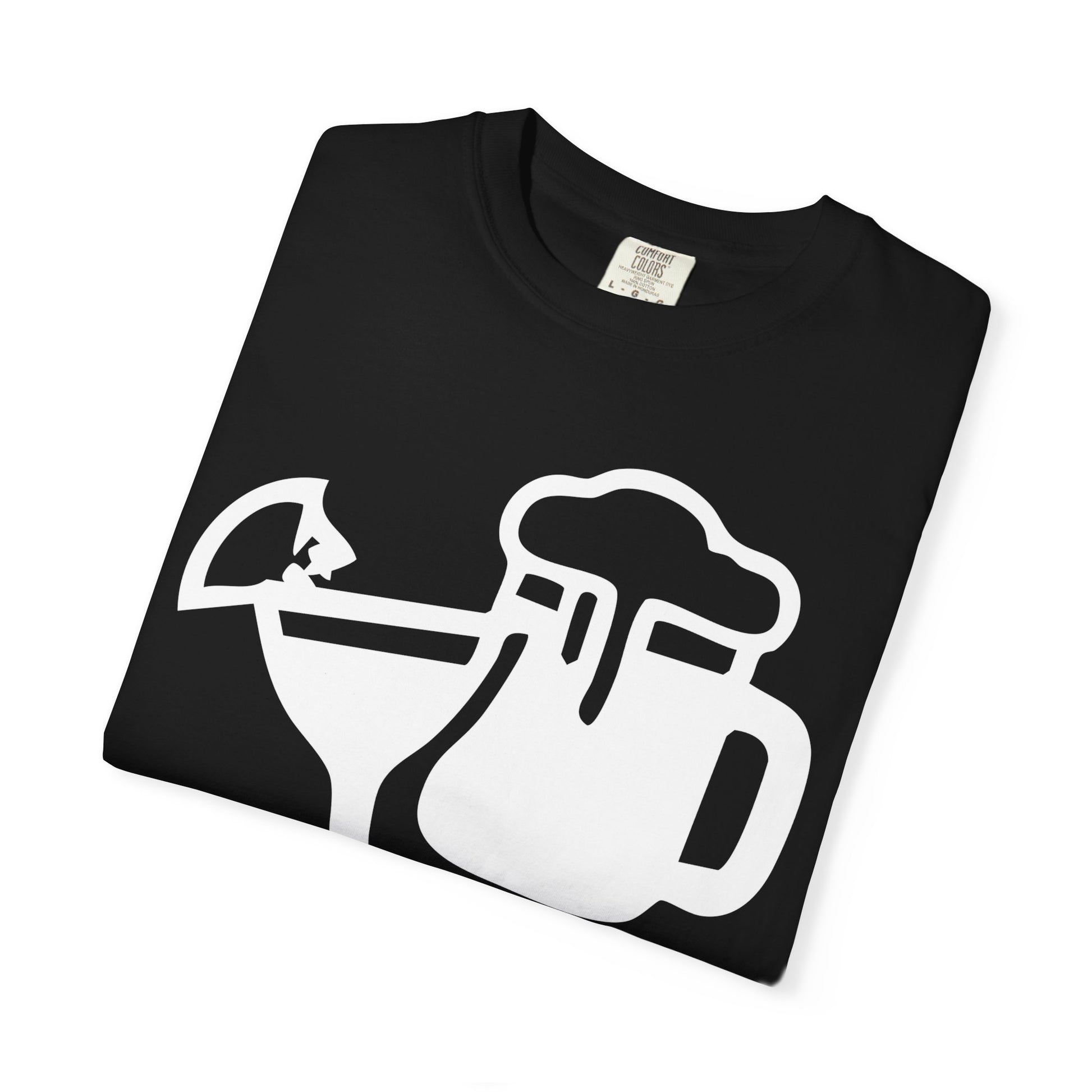 Here For The Booze Cruise Funny Drinking Team Party Shirt Comfort - View 3 - Best Cruise Shirts