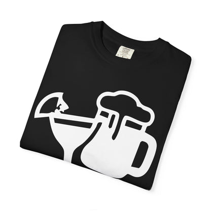 Here For The Booze Cruise Funny Drinking Team Party Shirt Comfort - View 3 - Best Cruise Shirts