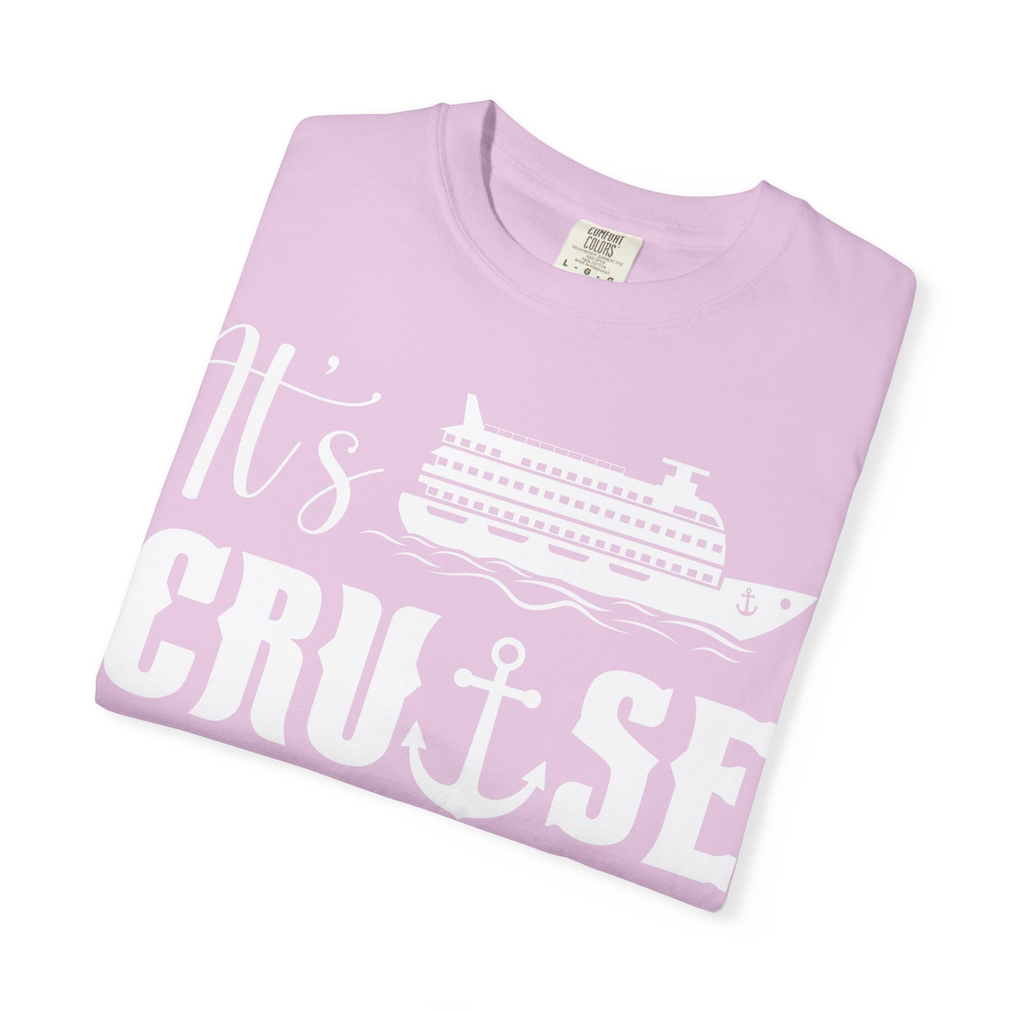 It’s Cruise Time Shirt - Nautical Ship Anchor Wheel Bold Graphic Comfort - View 33 - Best Cruise Shirts