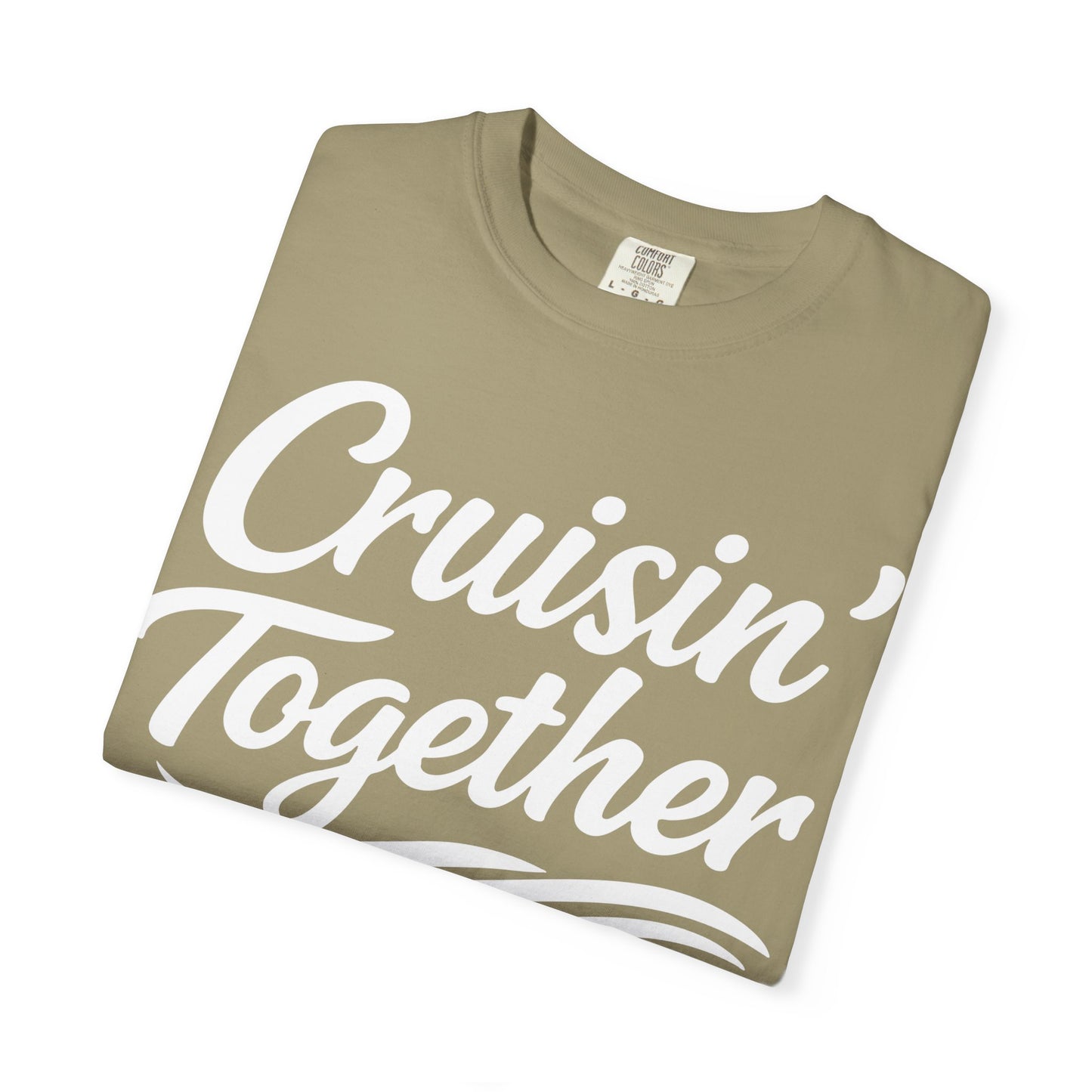 Cruisin Together Group Unity Shirt with Bold Script and Wave Design Comfort - View 17 - Best Cruise Shirts