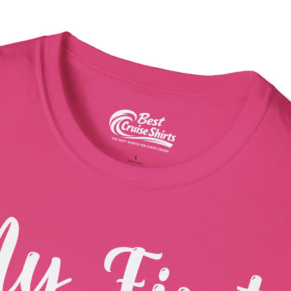 My First Cruise Shirt - Nautical Ship Anchor Starfish Waves Design T-Shirt - View 11 - Best Cruise Shirts