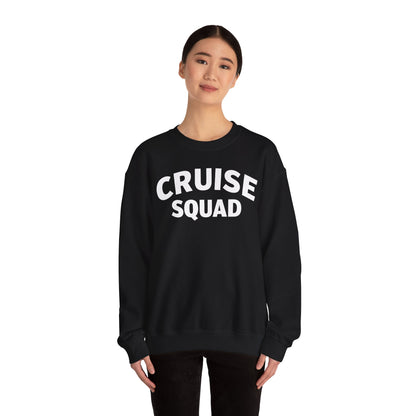 Cruise Squad Shirt - Bold Matching Group Cruise Vacation Tee Sweatshirt - View 4 - Best Cruise Shirts