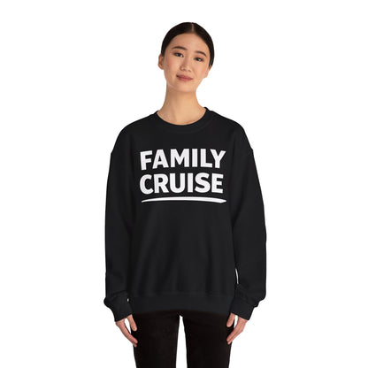 Family Cruise Celebration Bold Lettering Group Trip Shirt Sweatshirt - View 4 - Best Cruise Shirts