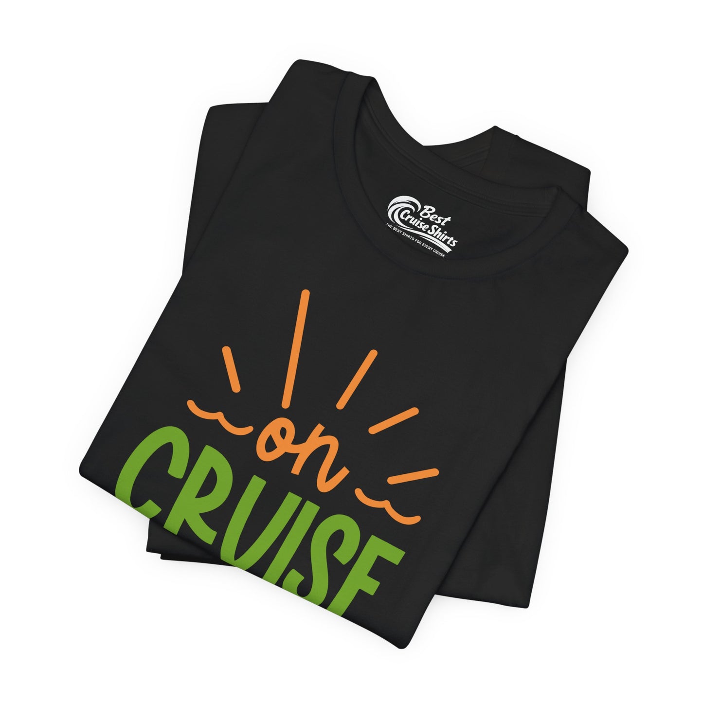 On Cruise Control Shirt - Bold Sunglasses Vacation Relaxation Design — Premium Tee