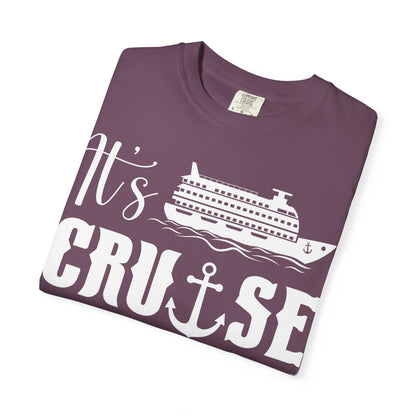 It’s Cruise Time Shirt - Nautical Ship Anchor Wheel Bold Graphic Comfort - View 39 - Best Cruise Shirts