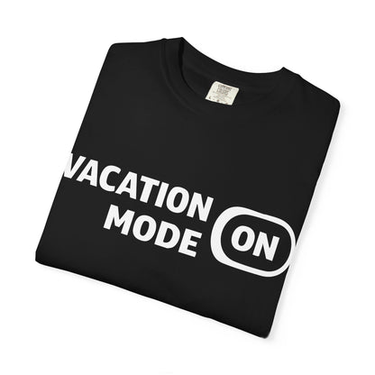 Vacation Mode On Minimalist Switch Graphic Funny Travel Shirt Comfort - View 3 - Best Cruise Shirts