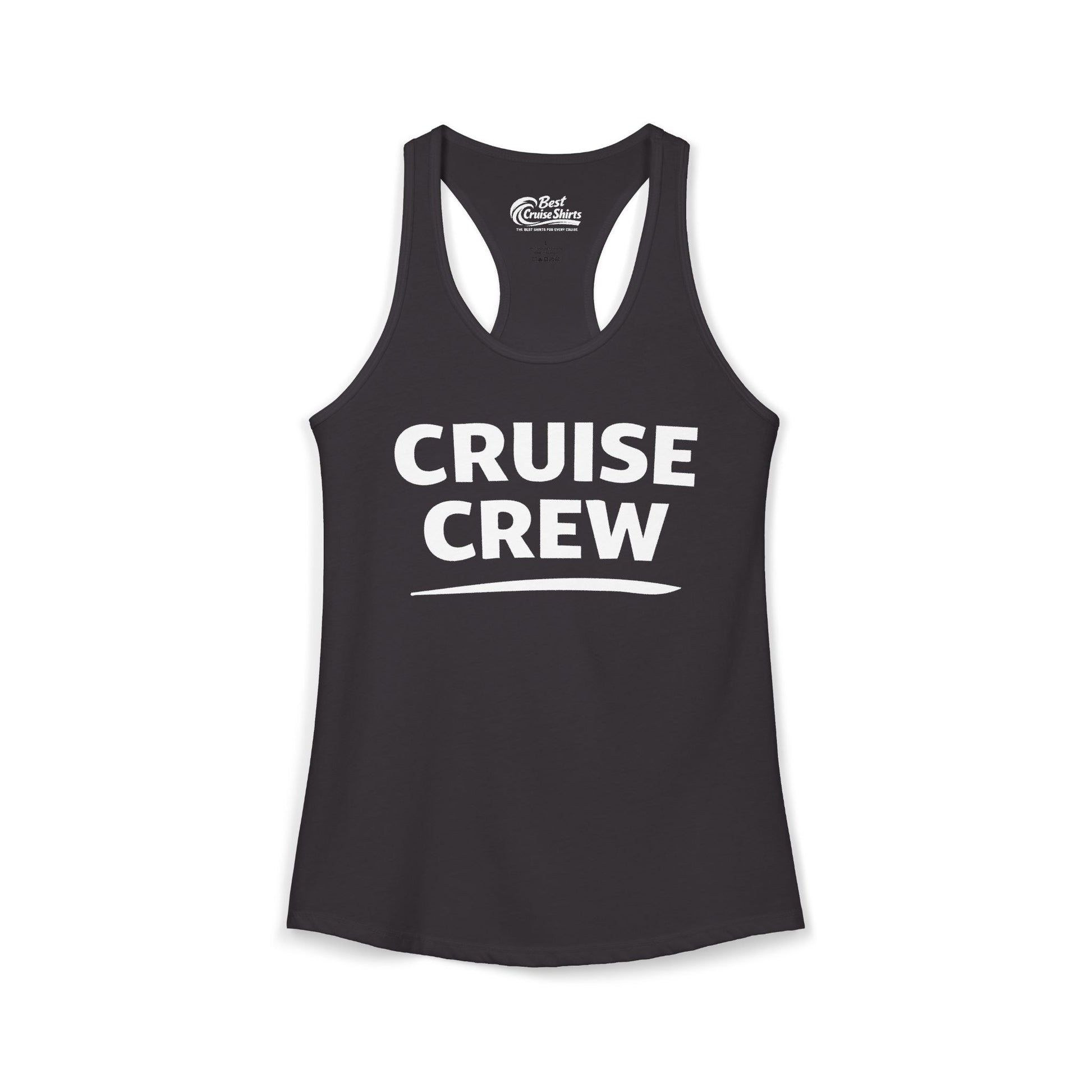 Cruise Crew Shirt - Bold Matching Group Cruise Vacation Apparel Ladies Tank - Best Cruise Shirts