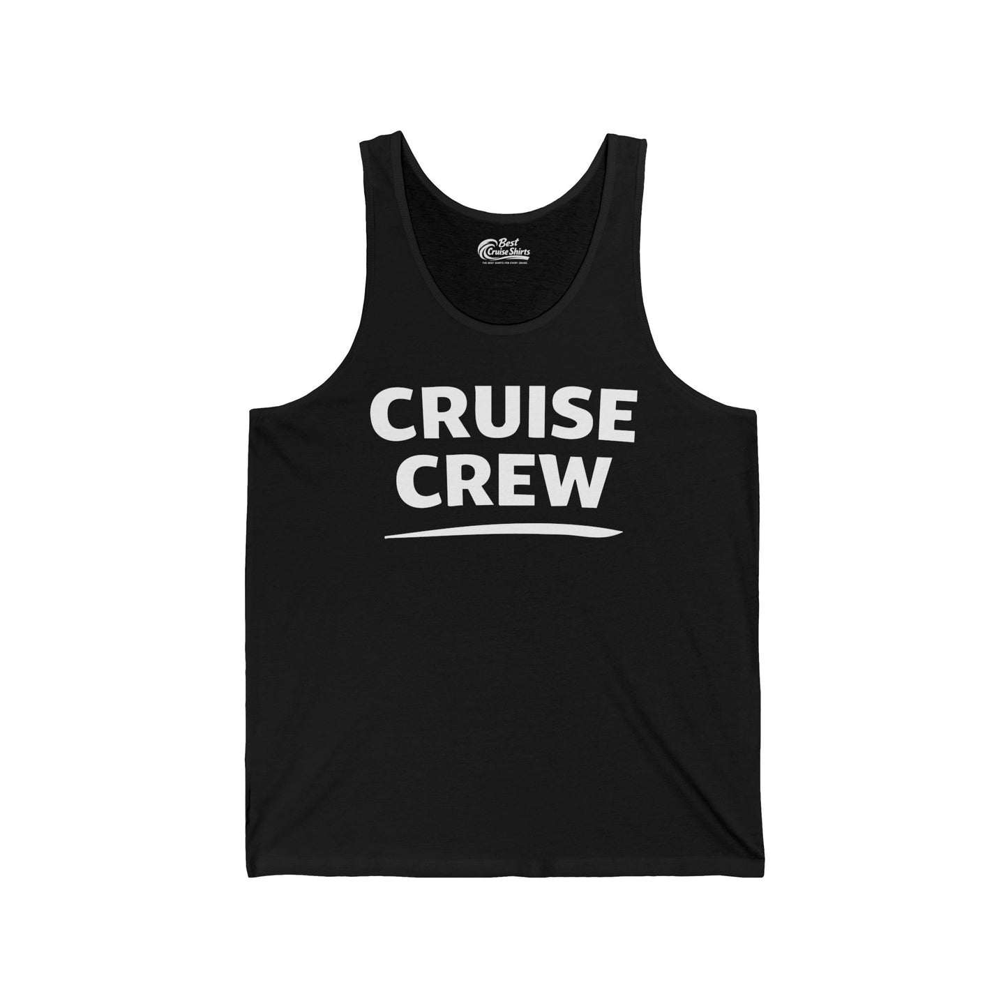 Cruise Crew Shirt - Bold Matching Group Cruise Vacation Apparel — Tank Top