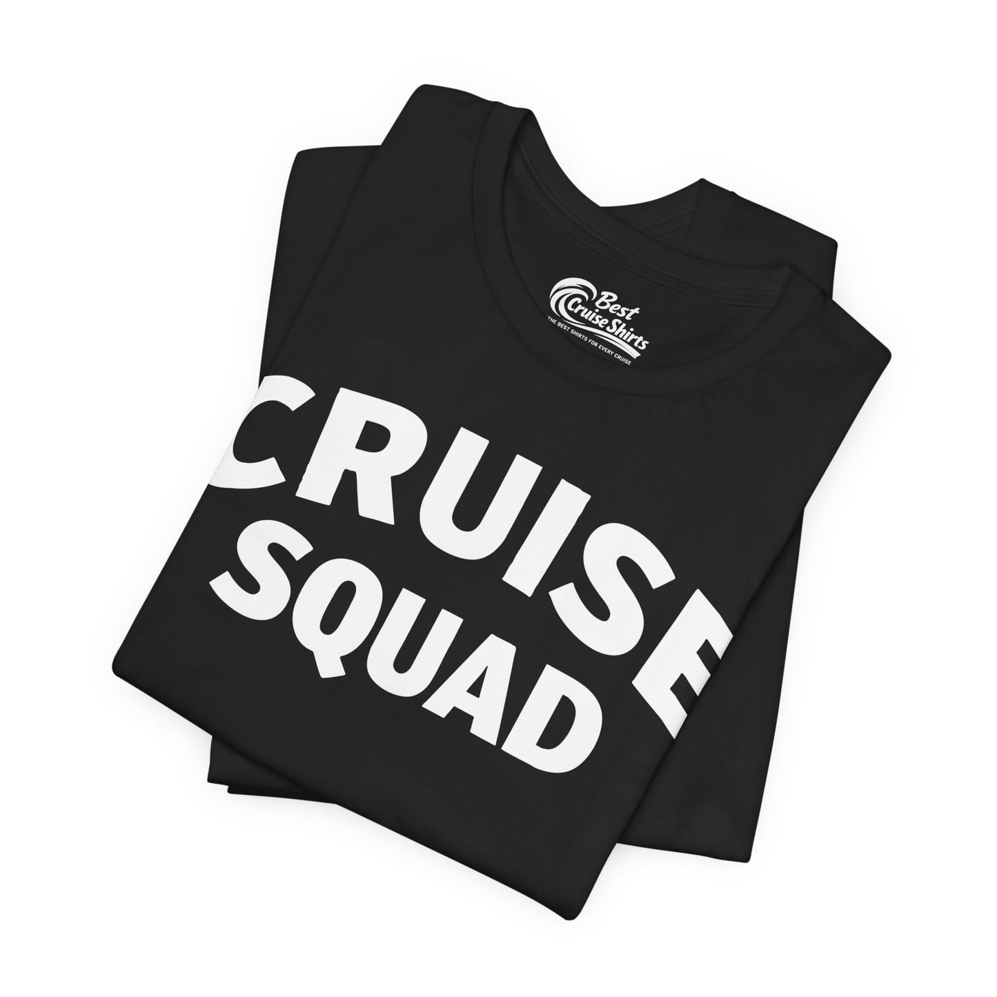 Cruise Squad Shirt - Bold Matching Group Cruise Vacation Tee Premium Tee - View 3 - Best Cruise Shirts