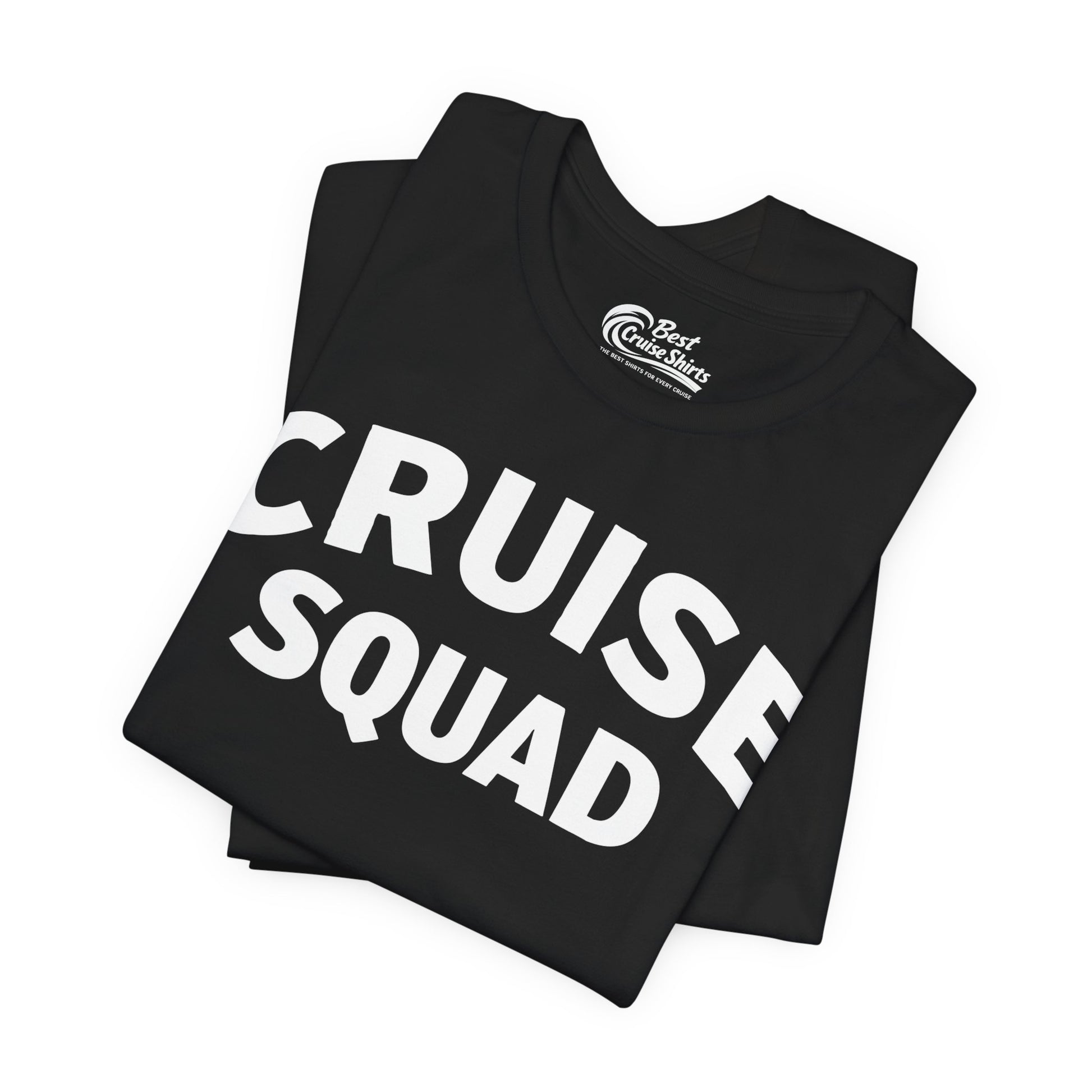 Cruise Squad Shirt - Bold Matching Group Cruise Vacation Tee Premium Tee - View 3 - Best Cruise Shirts