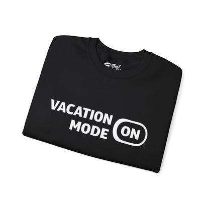 Vacation Mode On Minimalist Switch Graphic Funny Travel Shirt Sweatshirt - View 3 - Best Cruise Shirts