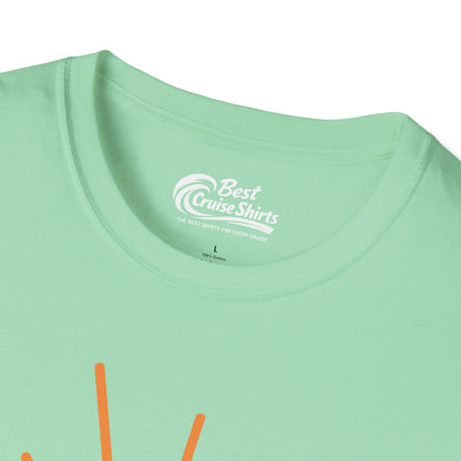 On Cruise Control Shirt - Bold Sunglasses Vacation Relaxation Design — T-Shirt