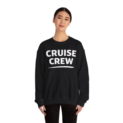 Cruise Crew Shirt - Bold Matching Group Cruise Vacation Apparel Sweatshirt - View 4 - Best Cruise Shirts