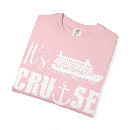 It’s Cruise Time Shirt - Nautical Ship Anchor Wheel Bold Graphic Comfort - View 36 - Best Cruise Shirts
