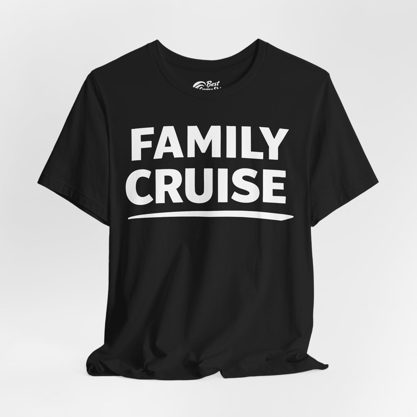 Family Cruise Celebration Bold Lettering Group Trip Shirt Premium Tee - View 4 - Best Cruise Shirts