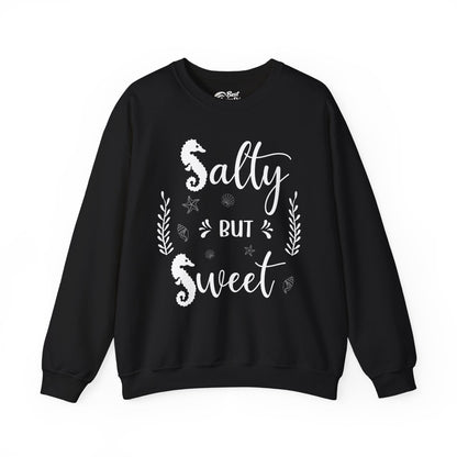 Salty But Sweet Seahorse Ocean Beach Shirt - Whimsical Summer Tee Sweatshirt - Best Cruise Shirts