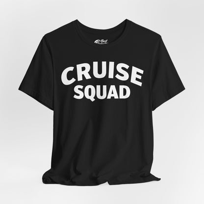 Cruise Squad Shirt - Bold Matching Group Cruise Vacation Tee Premium Tee - View 4 - Best Cruise Shirts