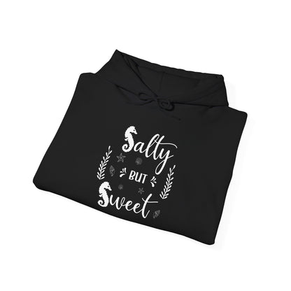 Salty But Sweet Seahorse Ocean Beach Shirt - Whimsical Summer Tee Hoodie - View 4 - Best Cruise Shirts
