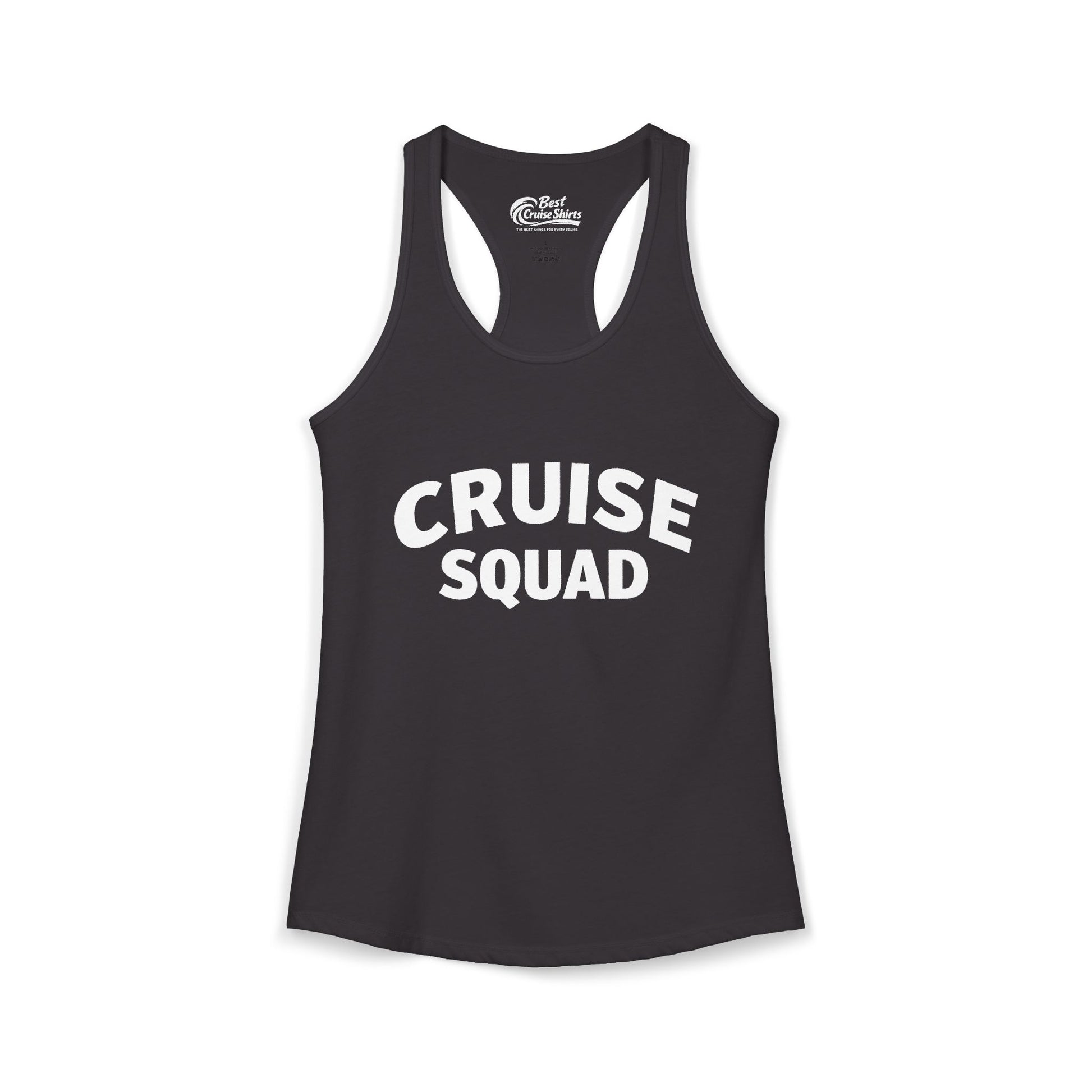 Cruise Squad Shirt - Bold Matching Group Cruise Vacation Tee Ladies Tank - Best Cruise Shirts