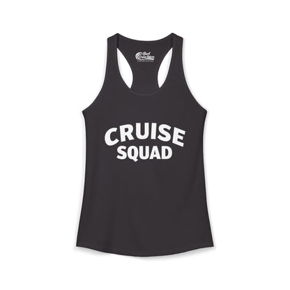 Cruise Squad Shirt - Bold Matching Group Cruise Vacation Tee Ladies Tank - Best Cruise Shirts