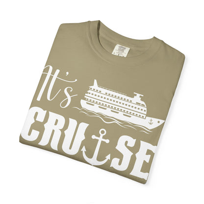 It’s Cruise Time Shirt - Nautical Ship Anchor Wheel Bold Graphic Comfort - View 15 - Best Cruise Shirts