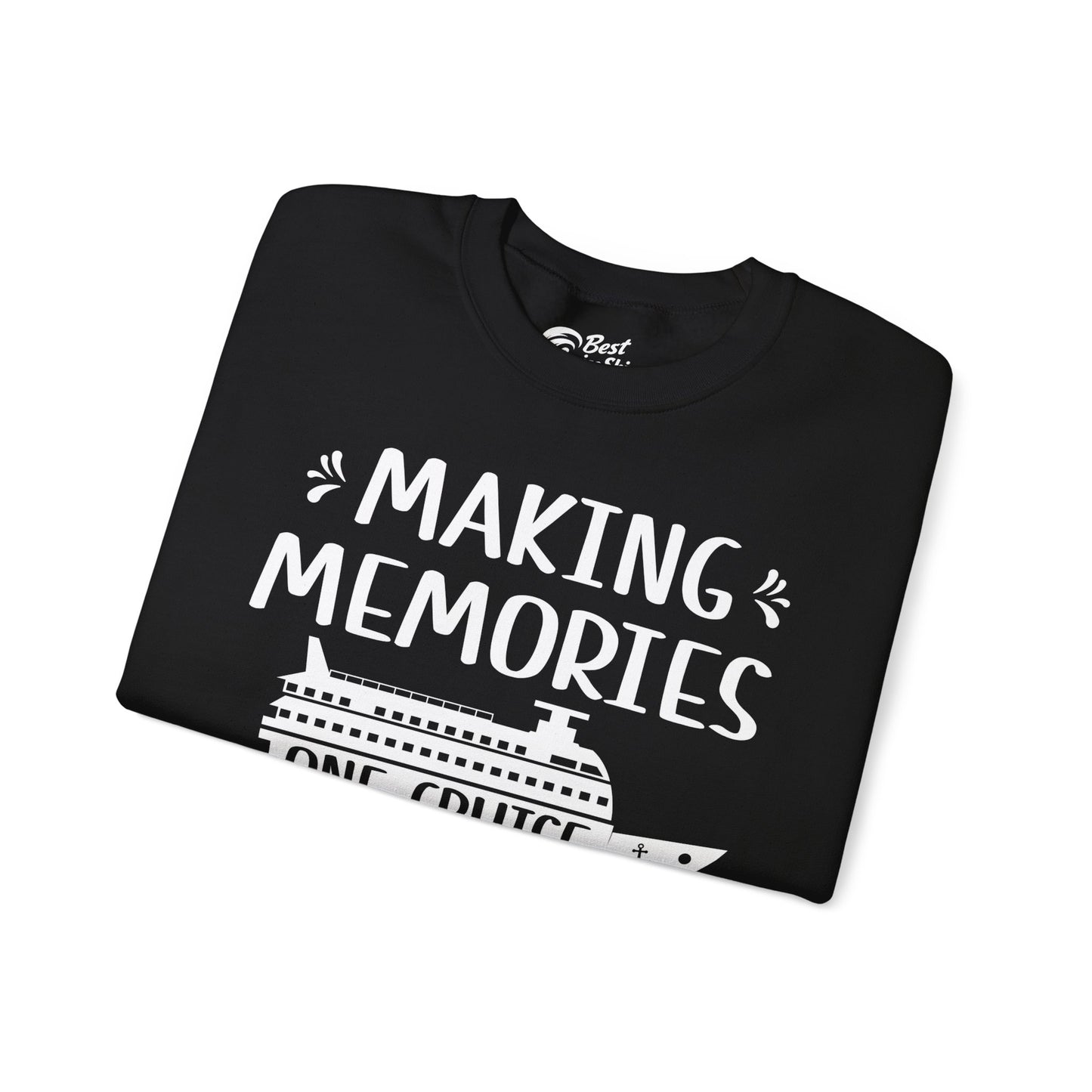 Making Memories One Cruise at a Time Nautical Family Cruise Shirt Sweatshirt - View 3 - Best Cruise Shirts