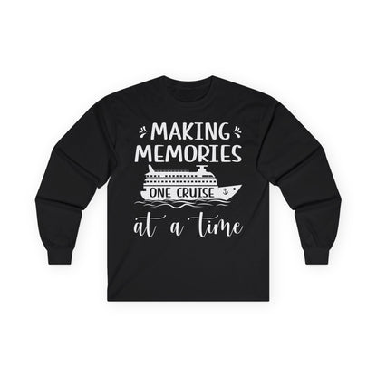 Making Memories One Cruise at a Time Nautical Family Cruise Shirt Long Sleeve - Best Cruise Shirts