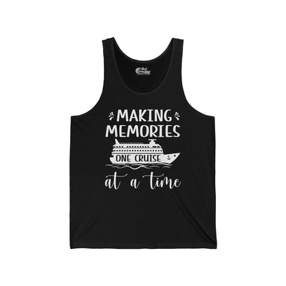 Making Memories One Cruise at a Time Nautical Family Cruise Shirt — Tank Top