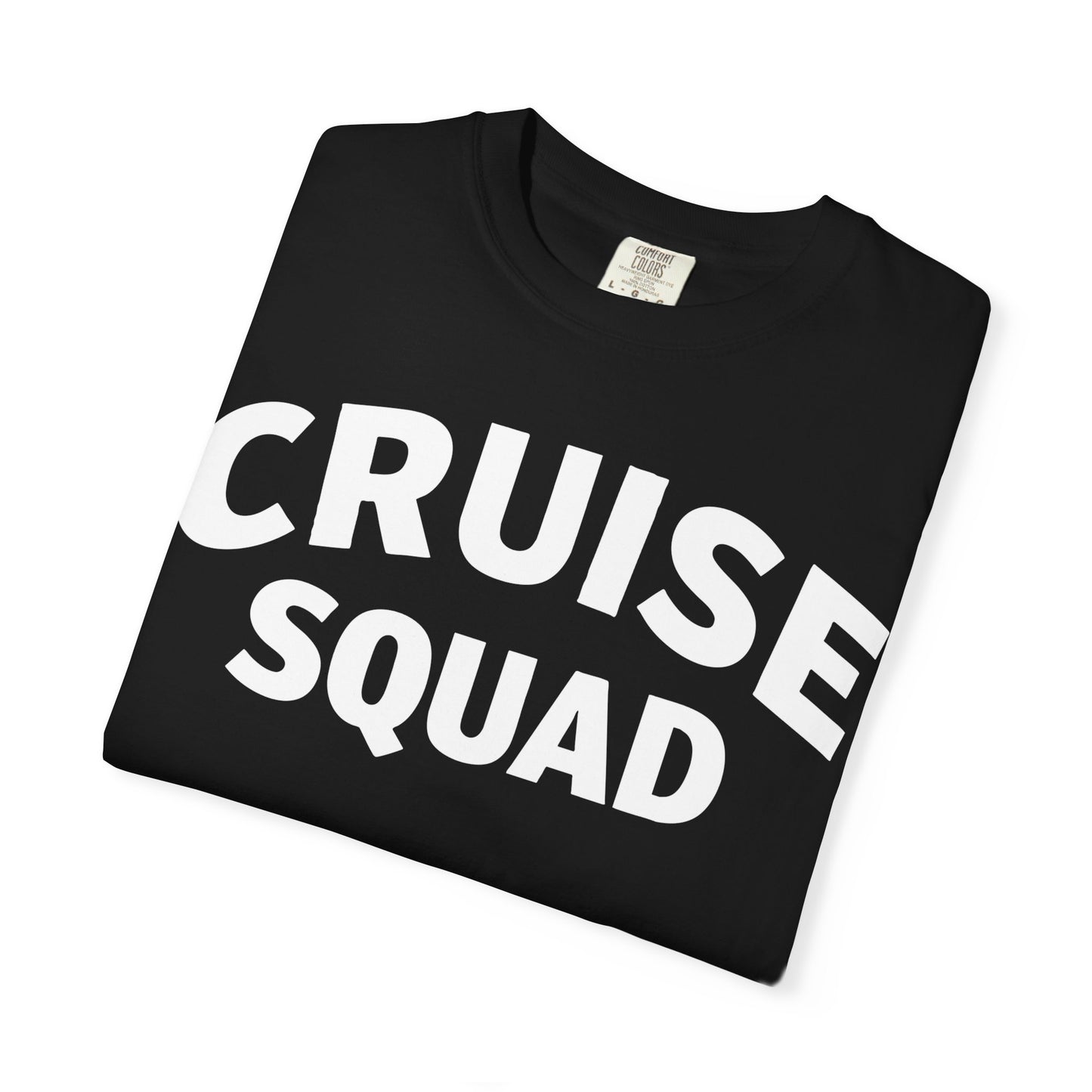 Cruise Squad Shirt - Bold Matching Group Cruise Vacation Tee Comfort - View 3 - Best Cruise Shirts