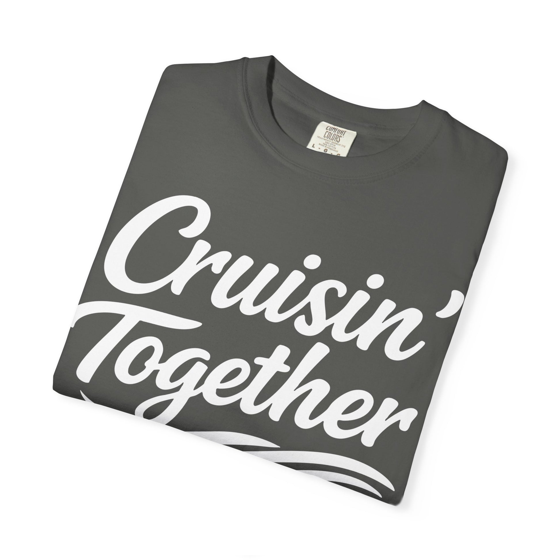 Cruisin Together Group Unity Shirt with Bold Script and Wave Design Comfort - View 20 - Best Cruise Shirts