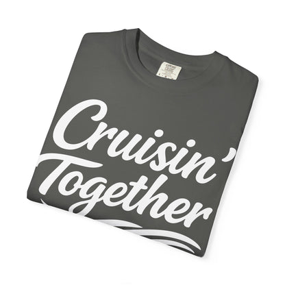 Cruisin Together Group Unity Shirt with Bold Script and Wave Design Comfort - View 20 - Best Cruise Shirts