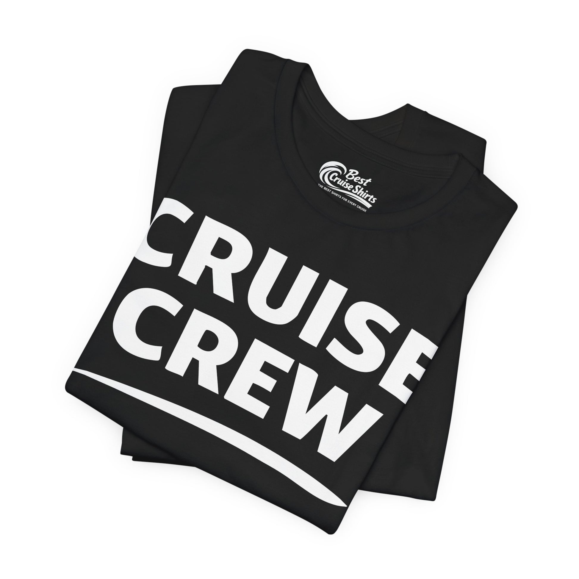 Cruise Crew Shirt - Bold Matching Group Cruise Vacation Apparel Premium Tee - View 3 - Best Cruise Shirts