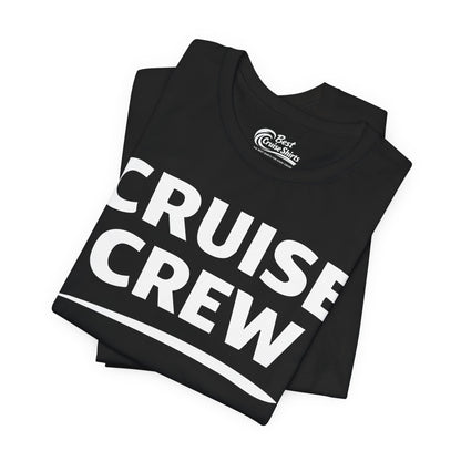 Cruise Crew Shirt - Bold Matching Group Cruise Vacation Apparel Premium Tee - View 3 - Best Cruise Shirts