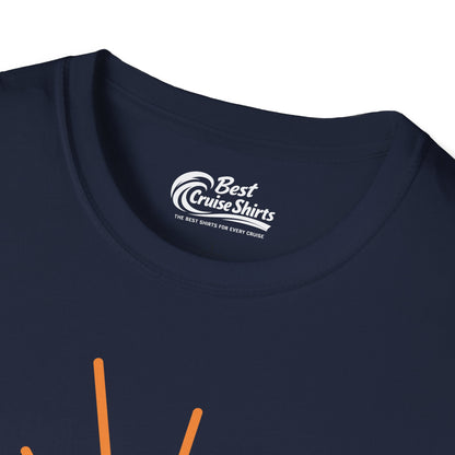 On Cruise Control Shirt - Bold Sunglasses Vacation Relaxation Design — T-Shirt