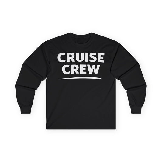Cruise Crew Shirt - Bold Matching Group Cruise Vacation Apparel Long Sleeve - Best Cruise Shirts