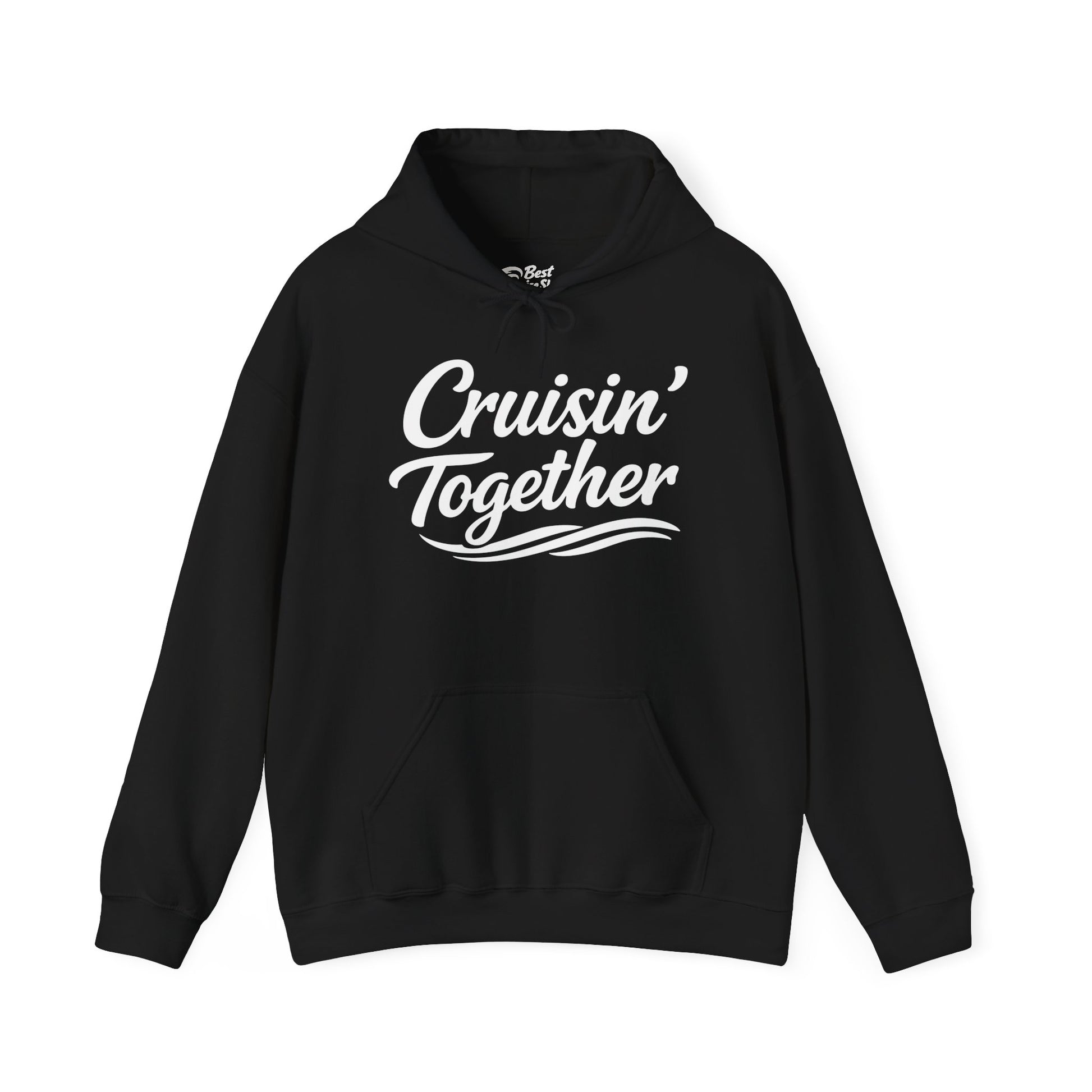 Cruisin Together Group Unity Shirt with Bold Script and Wave Design Hoodie - Best Cruise Shirts
