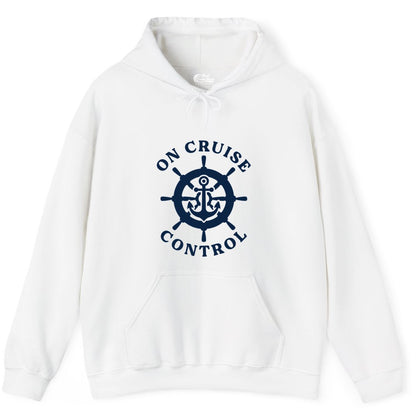 On Cruise Control Nautical Anchor Helm Wheel Cruise Shirt Hoodie - View 12 - Best Cruise Shirts
