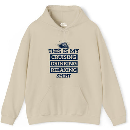This Is My Cruising Drinking Relaxing Shirt - Funny Cruise Ship Tee Hoodie - View 7 - Best Cruise Shirts