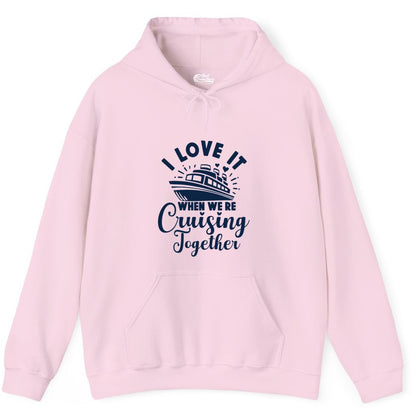 Romantic Cruise Ship Cruising Together Shirt With Hearts Design Hoodie - View 11 - Best Cruise Shirts