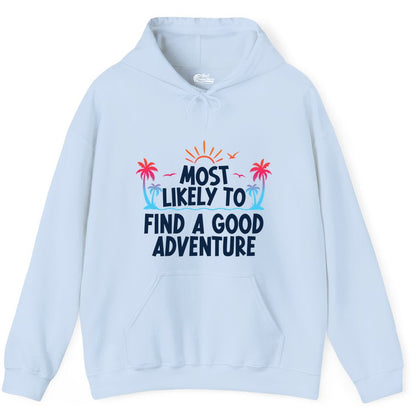 Tropical Adventure Shirt - Sunset Palm Trees Bold Motivational Design Hoodie - View 10 - Best Cruise Shirts