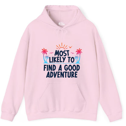 Tropical Adventure Shirt - Sunset Palm Trees Bold Motivational Design Hoodie - View 11 - Best Cruise Shirts