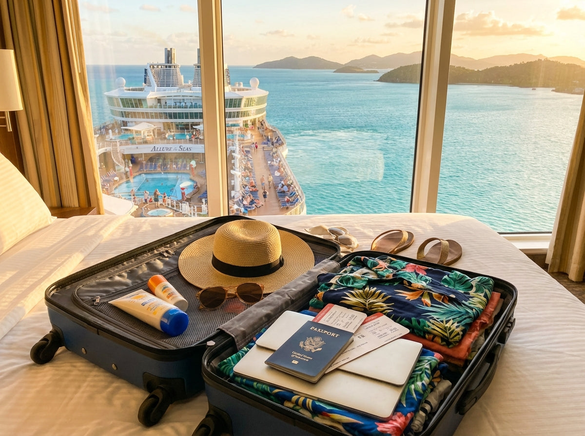 Allure of the Seas Packing Checklist for Cruise Planners - Hero